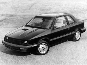 Dodge Shadow ES Turbo 2-Door Sedan 1987 года